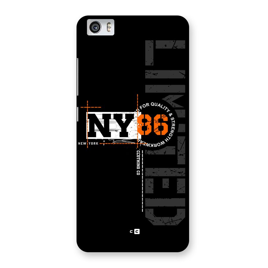 New York Limited Back Case for Redmi Mi 5