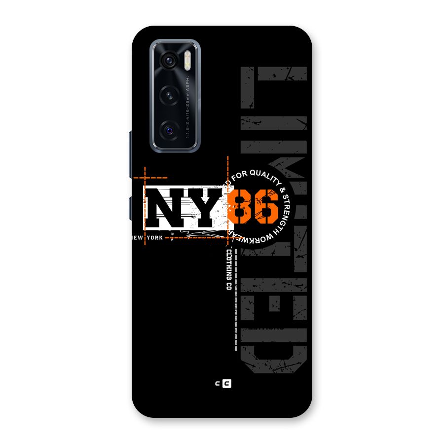 New York Limited Back Case for Vivo V20 SE
