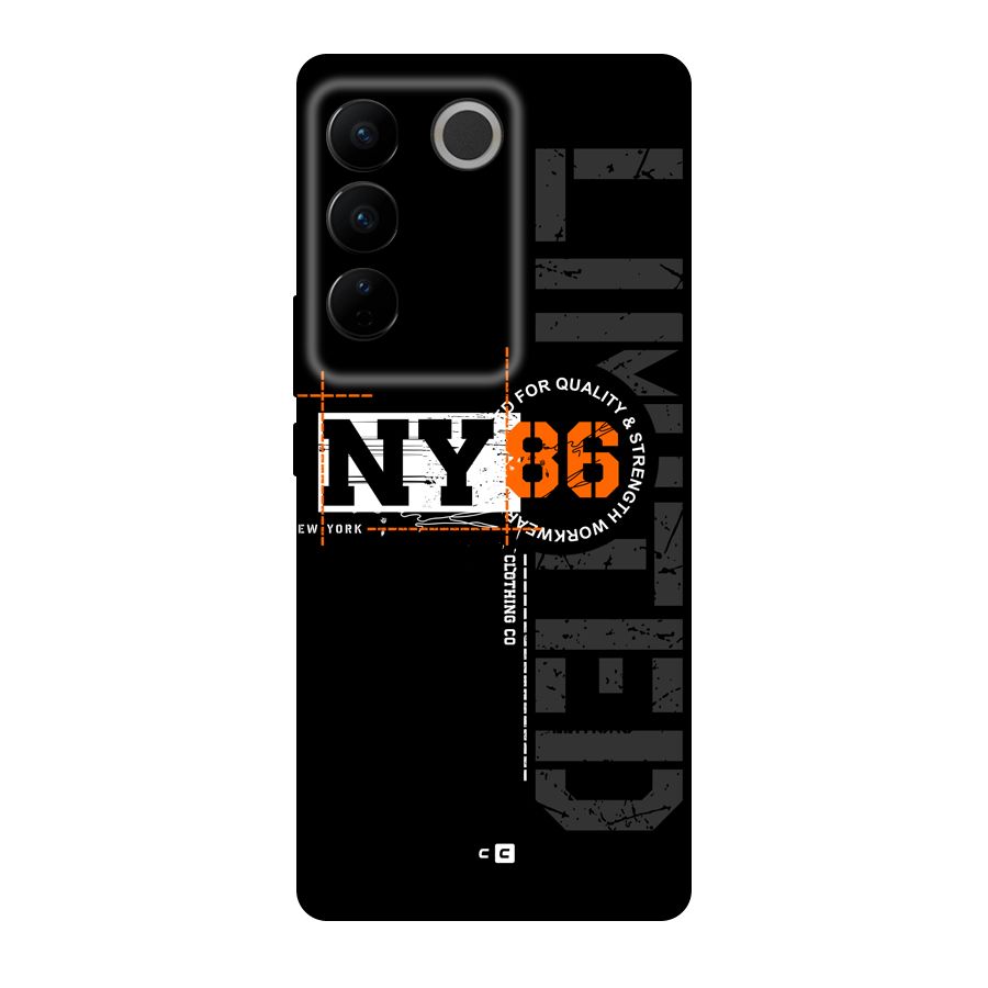 New York Limited Back Case for Vivo V27