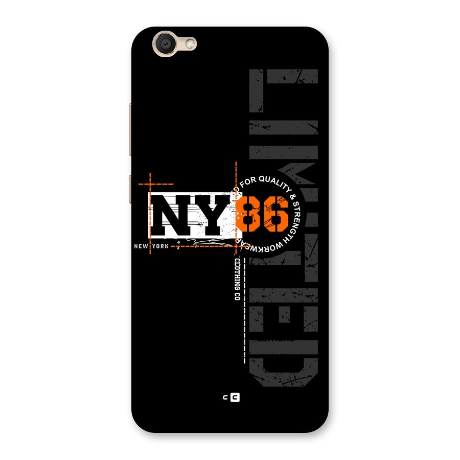 New York Limited Back Case for Vivo V5
