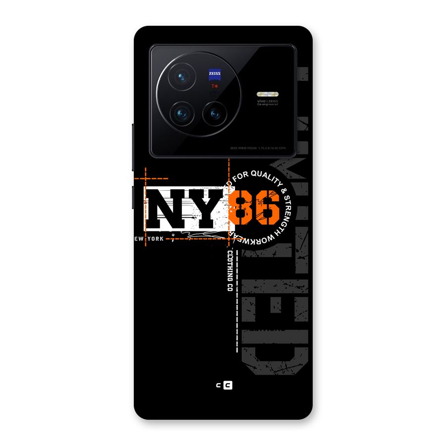 New York Limited Back Case for Vivo X80