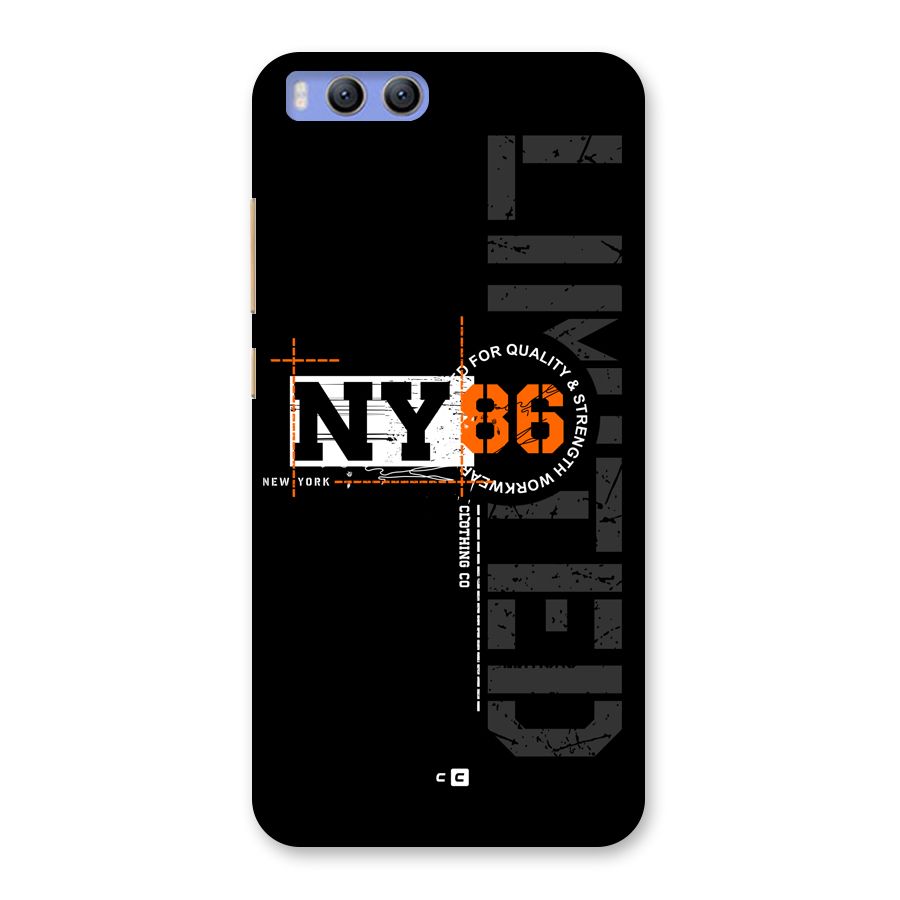 New York Limited Back Case for Xiaomi Mi 6