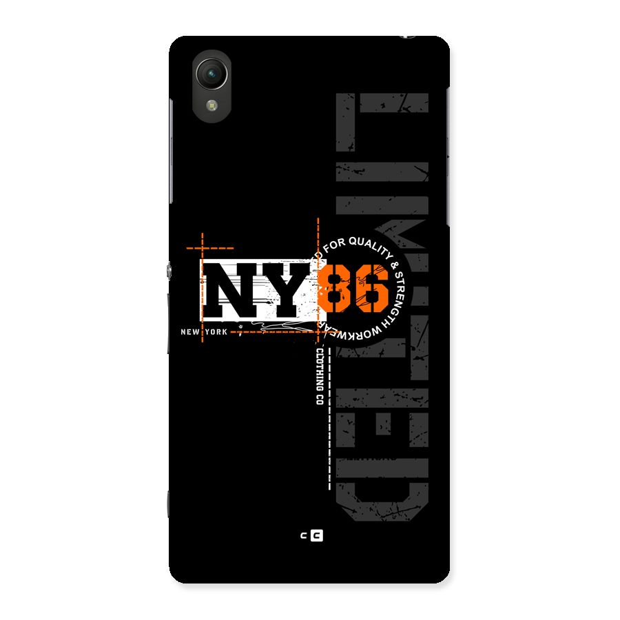 New York Limited Back Case for Xperia Z2