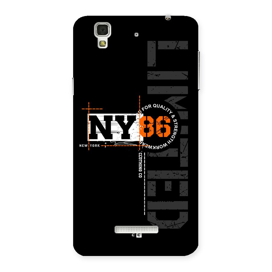 New York Limited Back Case for YU Yureka Plus