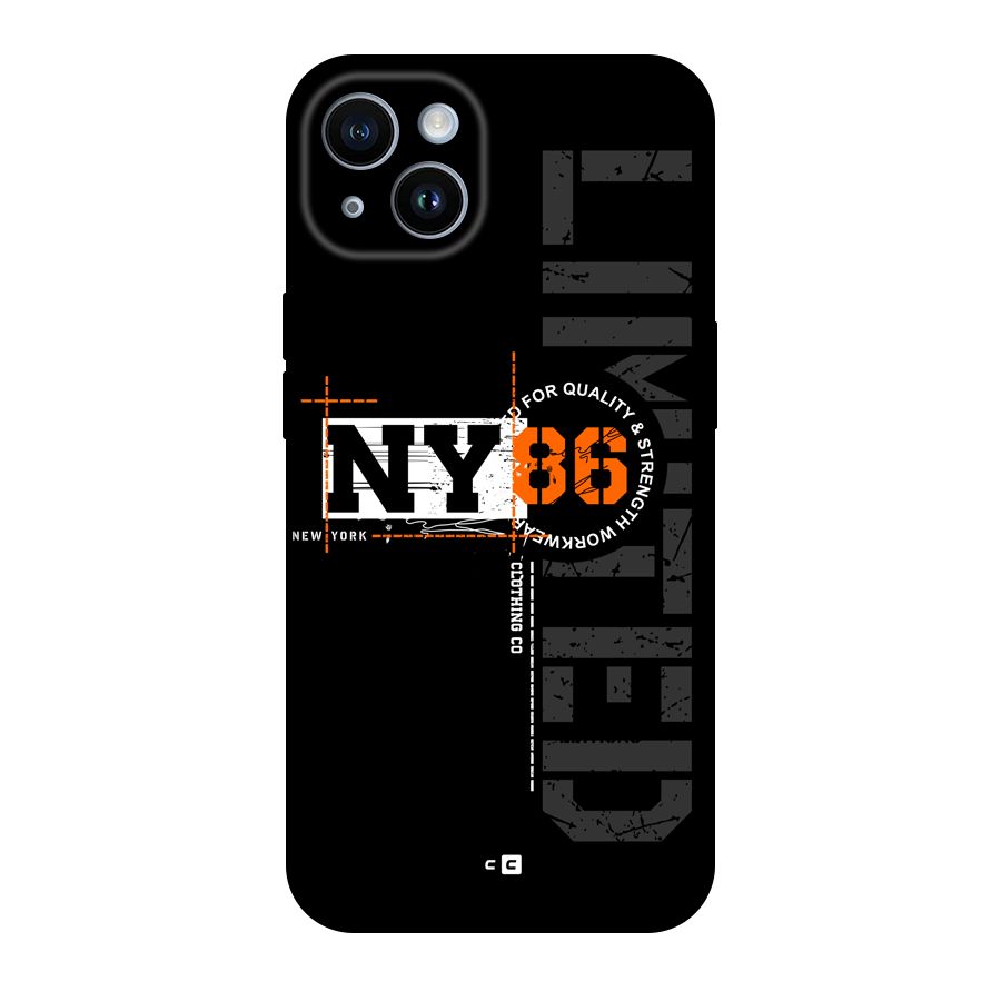 New York Limited Back Case for iPhone 14