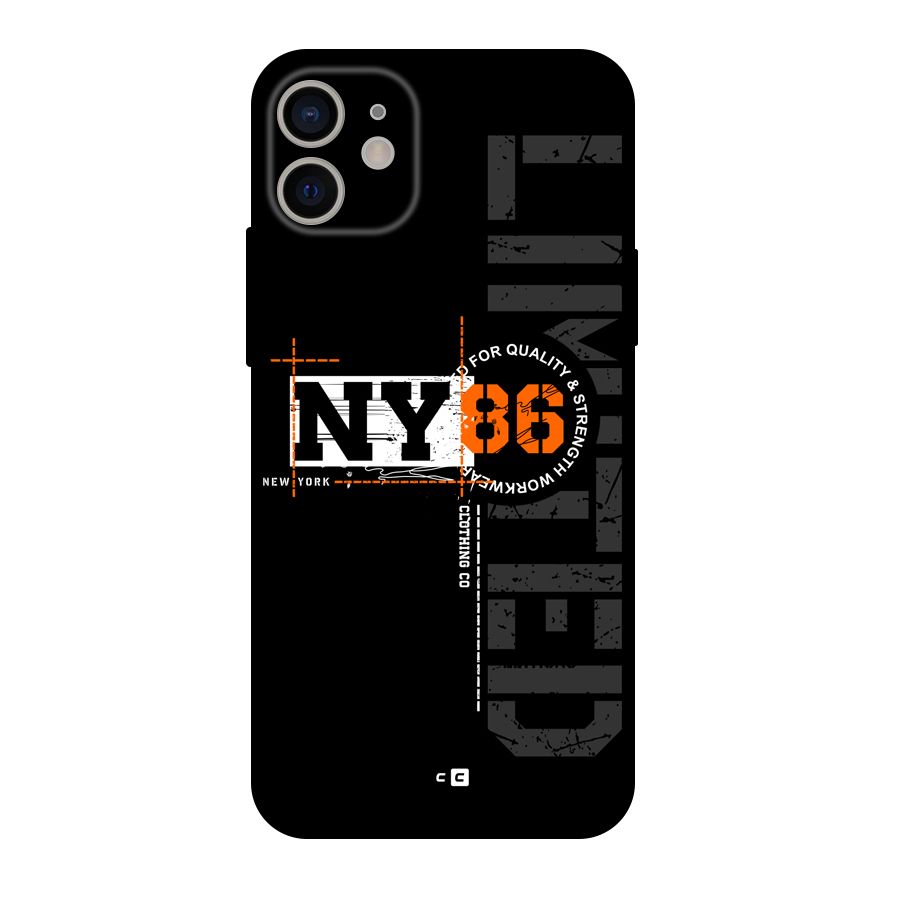 New York Limited Back Case for iPhone 11