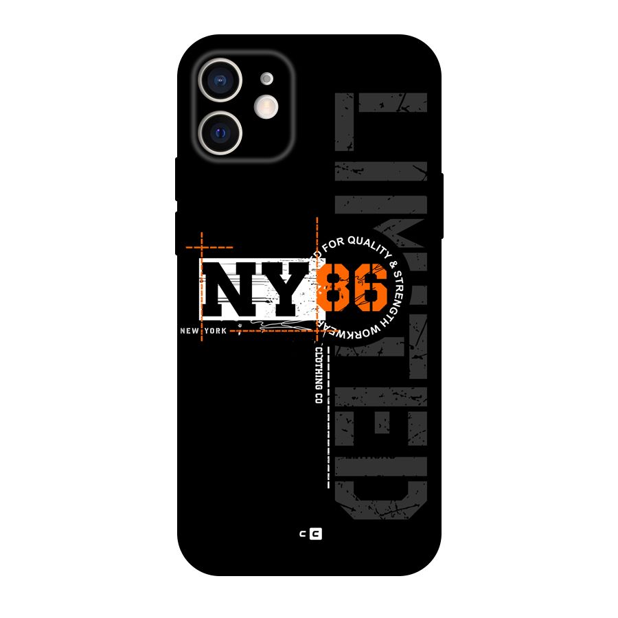 New York Limited Back Case for iPhone 12 Pro