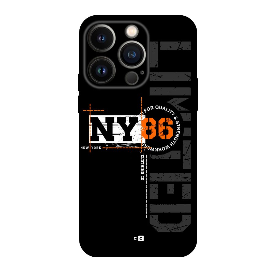 New York Limited Back Case for iPhone 14 Pro