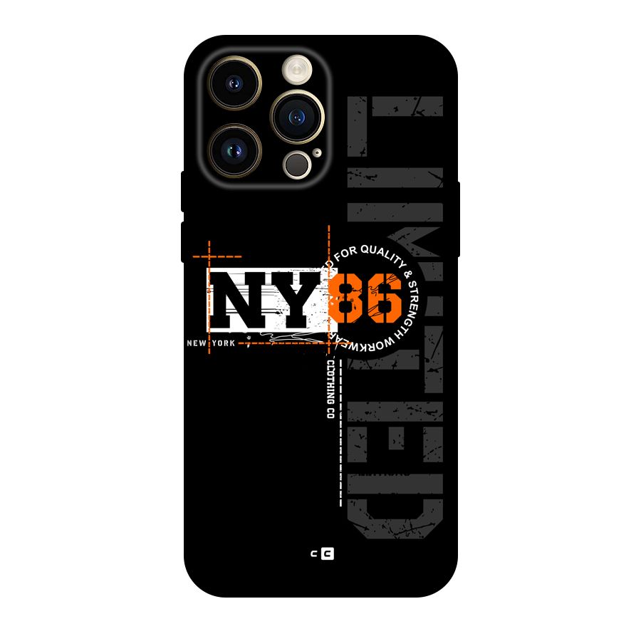 New York Limited Back Case for iPhone 14 Pro Max