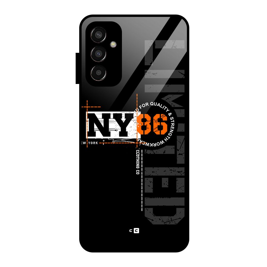 New York Limited Glass Back Case for Galaxy F13