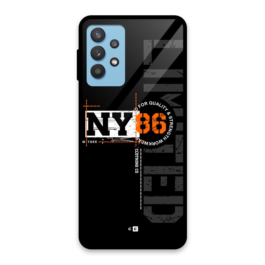 New York Limited Glass Back Case for Galaxy M32 5G