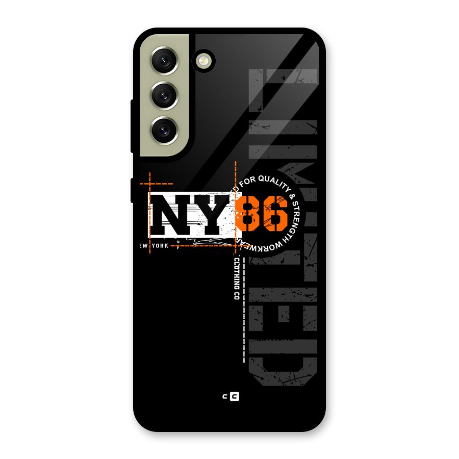 New York Limited Glass Back Case for Galaxy S21 FE 5G