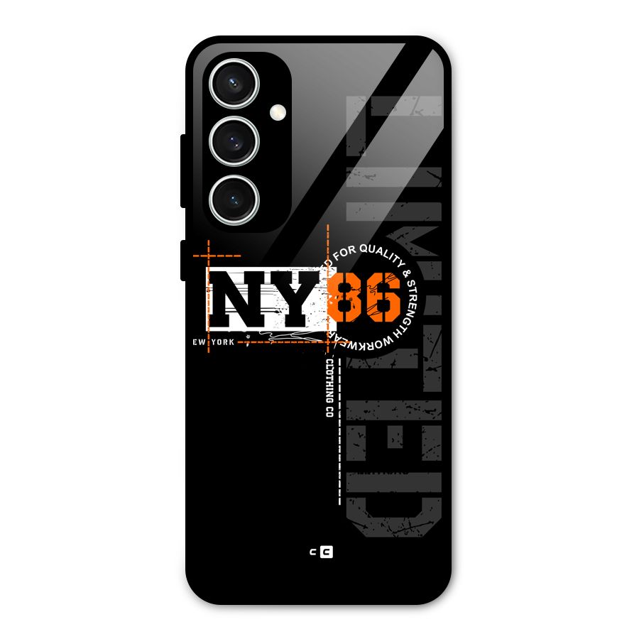New York Limited Glass Back Case for Galaxy S23 FE