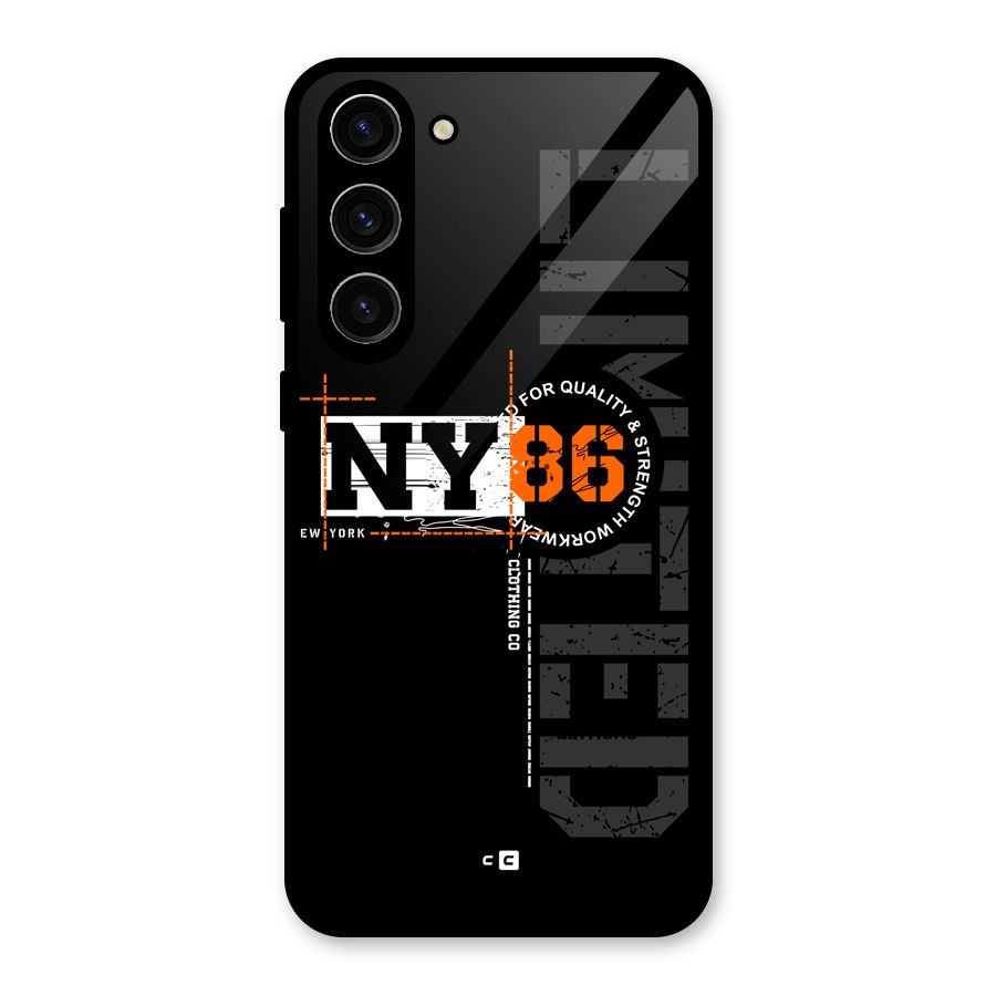 New York Limited Glass Back Case for Galaxy S23 Plus