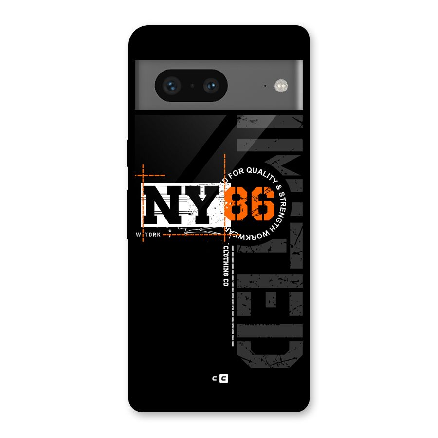 New York Limited Glass Back Case for Google Pixel 7