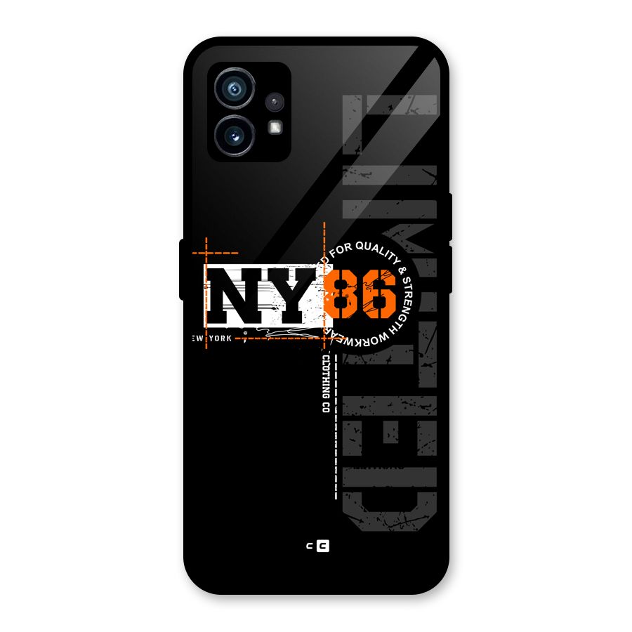 New York Limited Glass Back Case for Nothing Phone 1