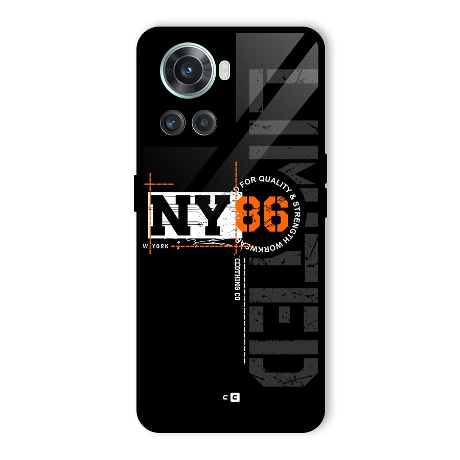 New York Limited Glass Back Case for OnePlus 10R