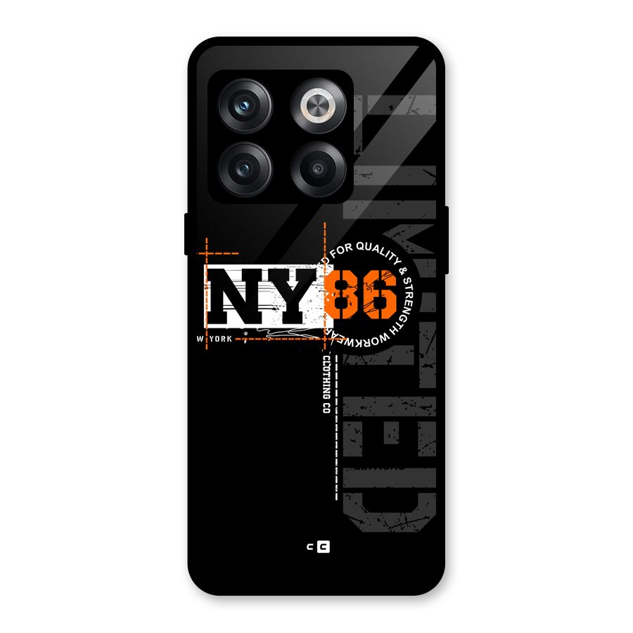 New York Limited Glass Back Case for OnePlus 10T