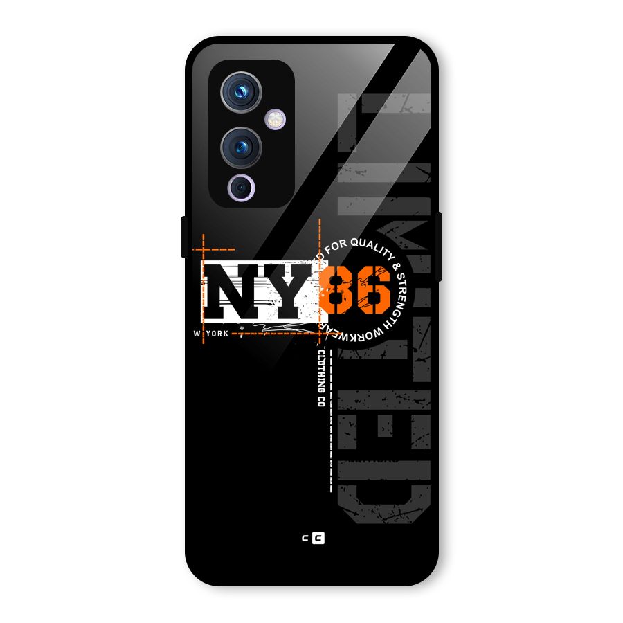 New York Limited Glass Back Case for OnePlus 9