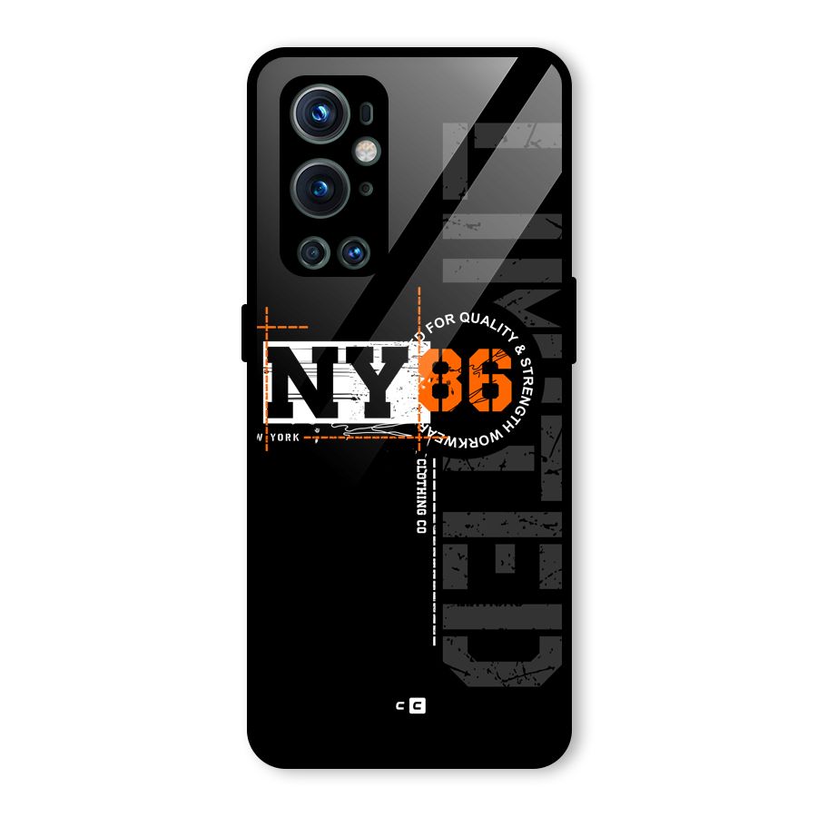 New York Limited Glass Back Case for OnePlus 9 Pro