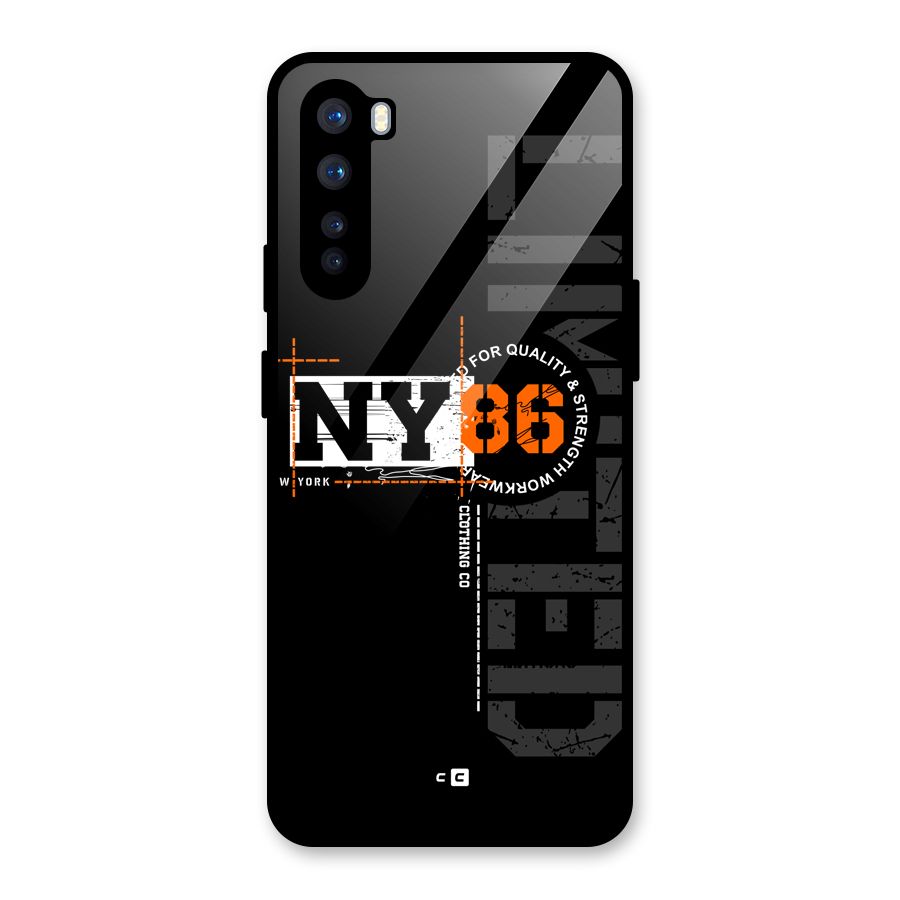 New York Limited Glass Back Case for OnePlus Nord