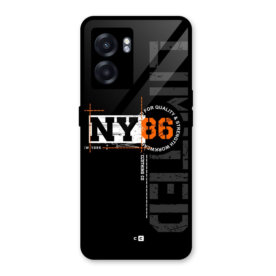 New York Limited Glass Back Case for Oppo K10 (5G)