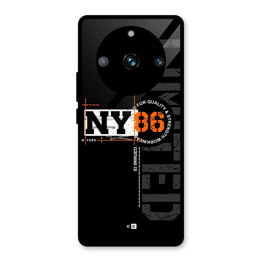 New York Limited Glass Back Case for Realme 11 Pro