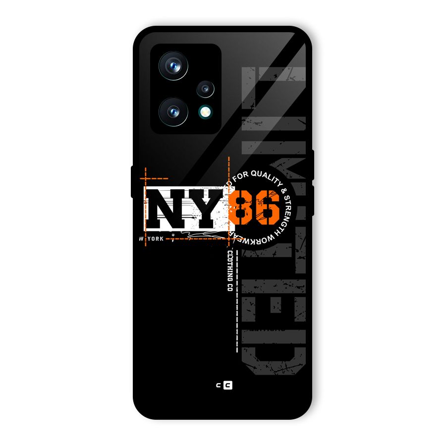 New York Limited Glass Back Case for Realme 9 Pro Plus 5G