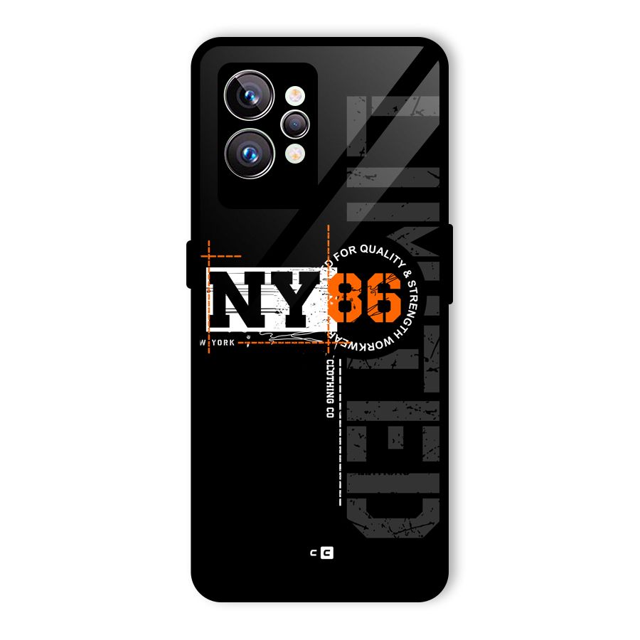 New York Limited Glass Back Case for Realme GT2 Pro