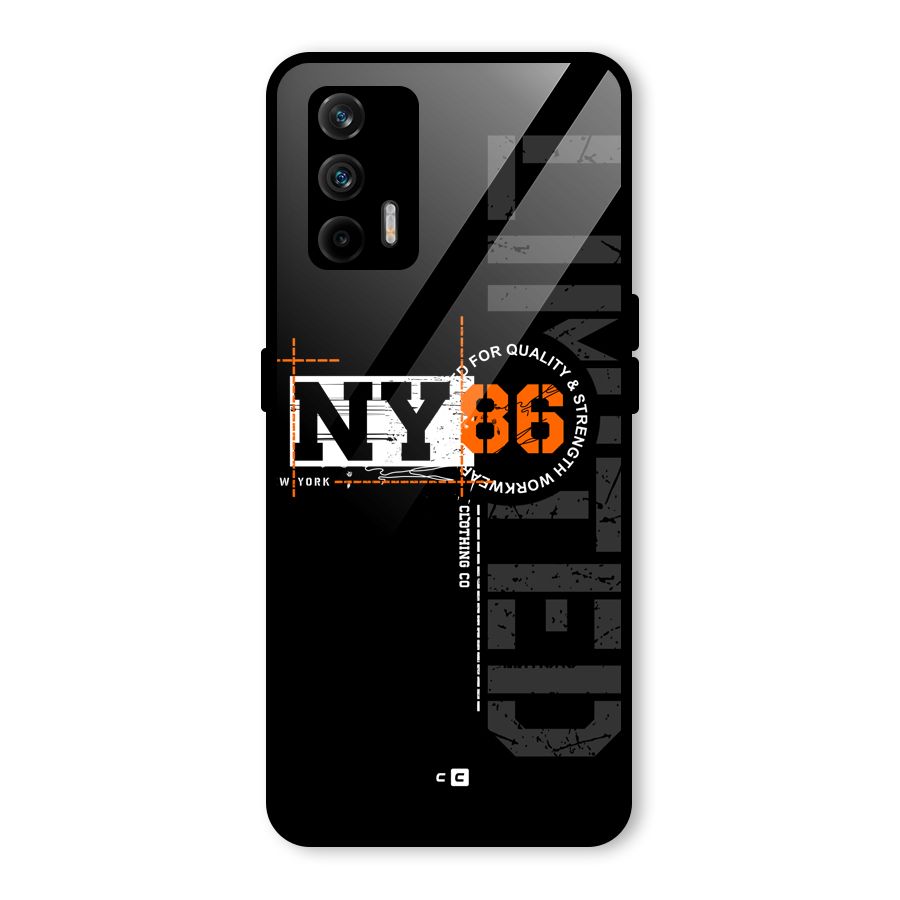 New York Limited Glass Back Case for Realme GT 5G