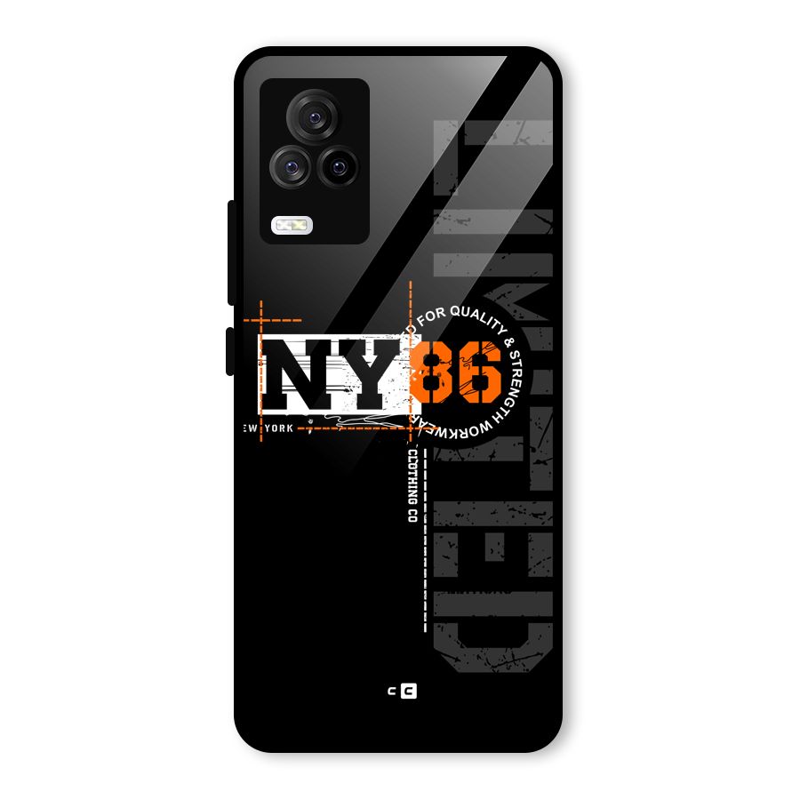 New York Limited Glass Back Case for Vivo iQOO 7 Legend 5G