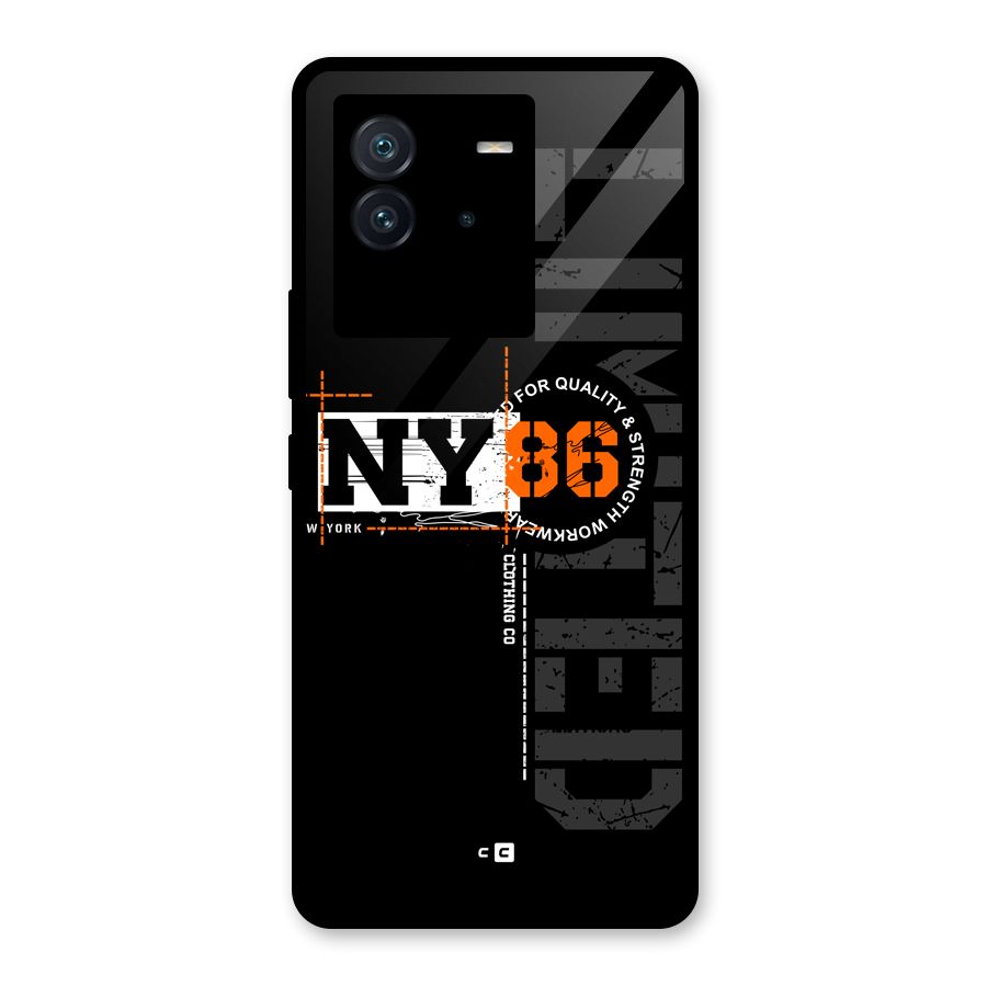New York Limited Glass Back Case for Vivo iQOO Neo 6 5G