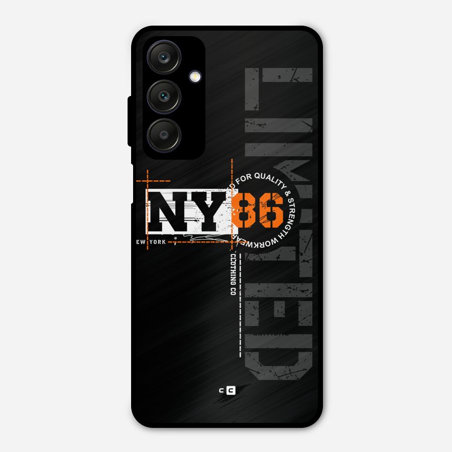 New York Limited Metal Back Case for Galaxy A25 5G
