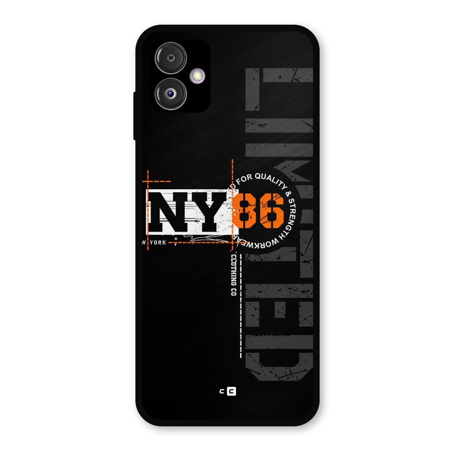 New York Limited Metal Back Case for Galaxy F14