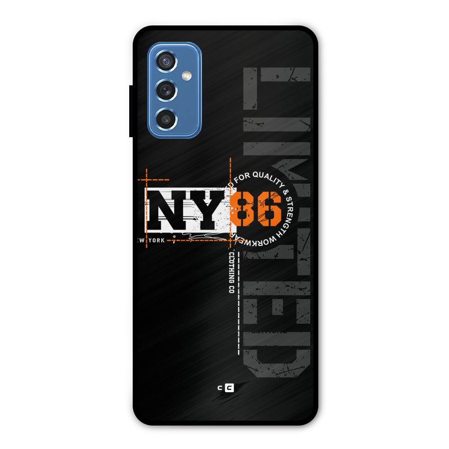New York Limited Metal Back Case for Galaxy M52 5G