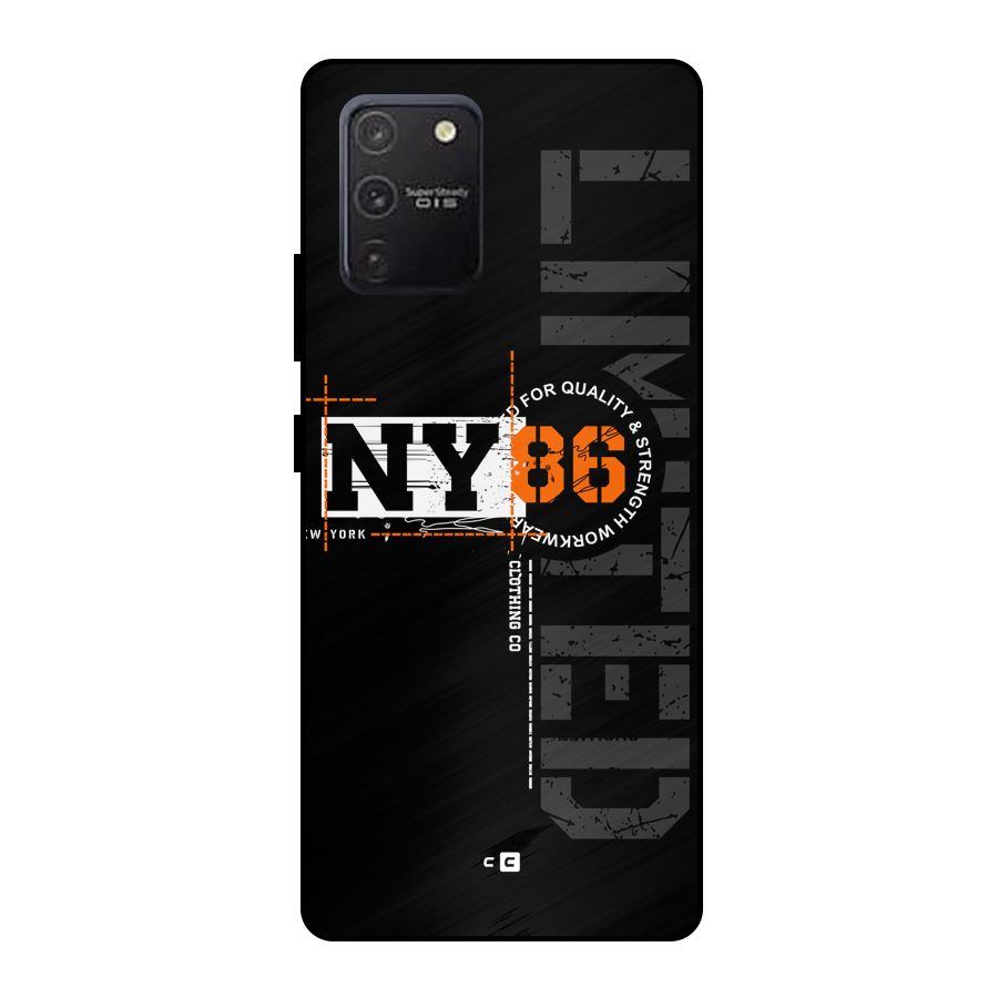 New York Limited Metal Back Case for Galaxy S10 Lite