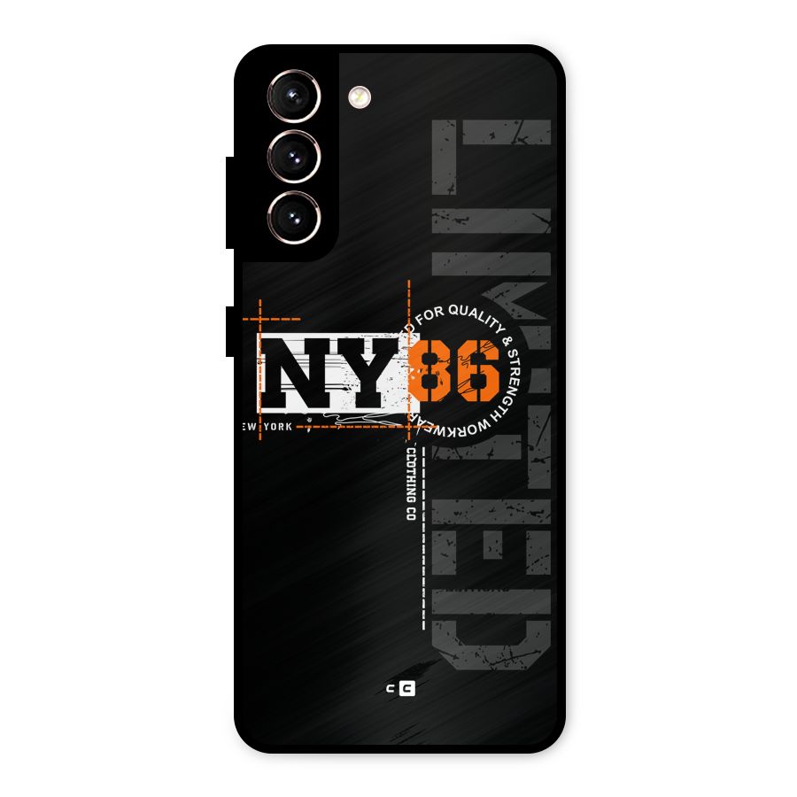 New York Limited Metal Back Case for Galaxy S21 5G