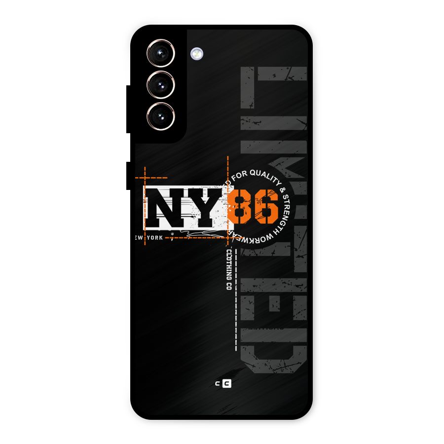 New York Limited Metal Back Case for Galaxy S21 Plus