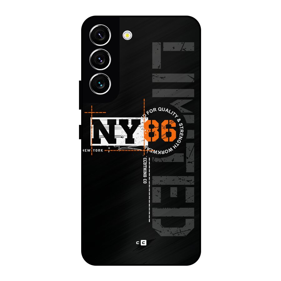 New York Limited Metal Back Case for Galaxy S22 5G