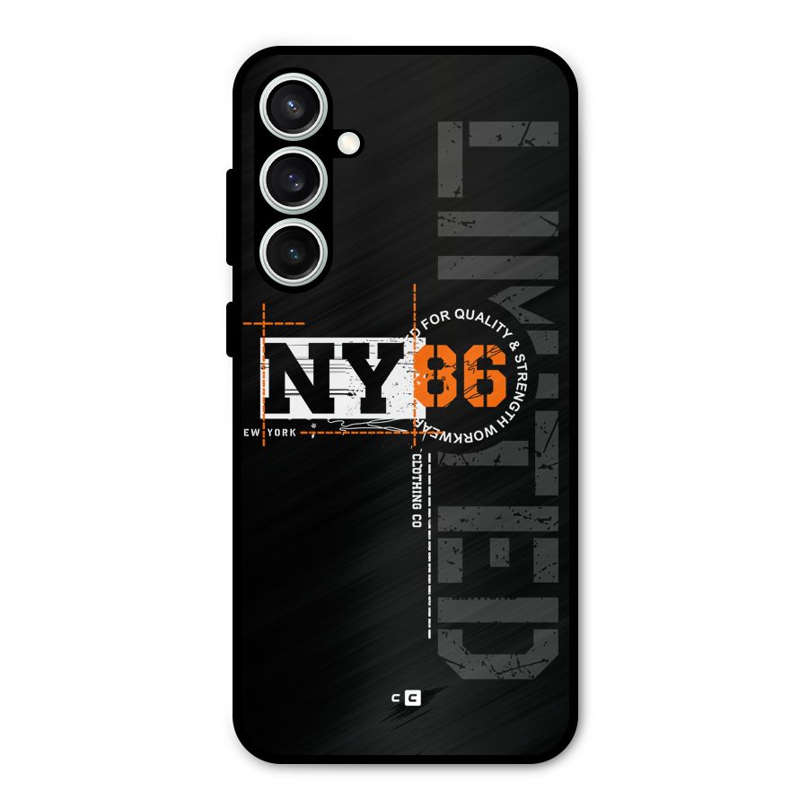 New York Limited Metal Back Case for Galaxy S23 FE