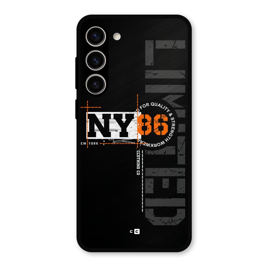 New York Limited Metal Back Case for Galaxy S23 Plus