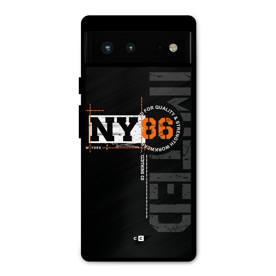 New York Limited Metal Back Case for Google Pixel 6