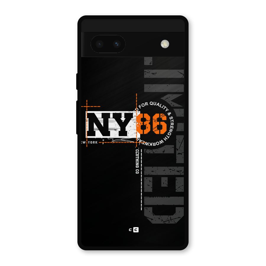 New York Limited Metal Back Case for Google Pixel 6a