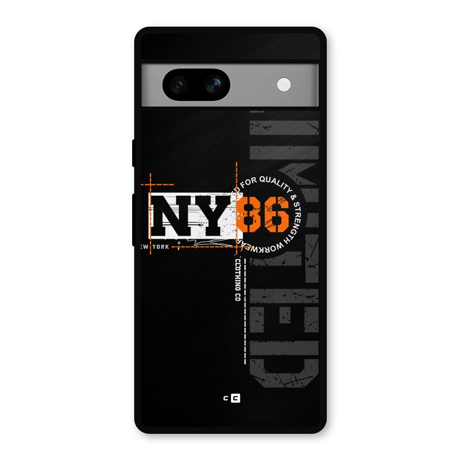 New York Limited Metal Back Case for Google Pixel 7a