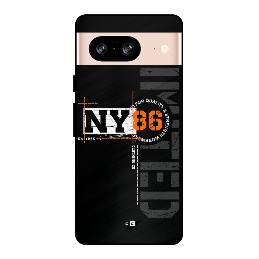 New York Limited Metal Back Case for Google Pixel 8