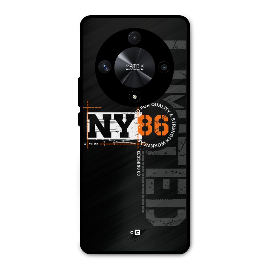 New York Limited Metal Back Case for Honor X9b