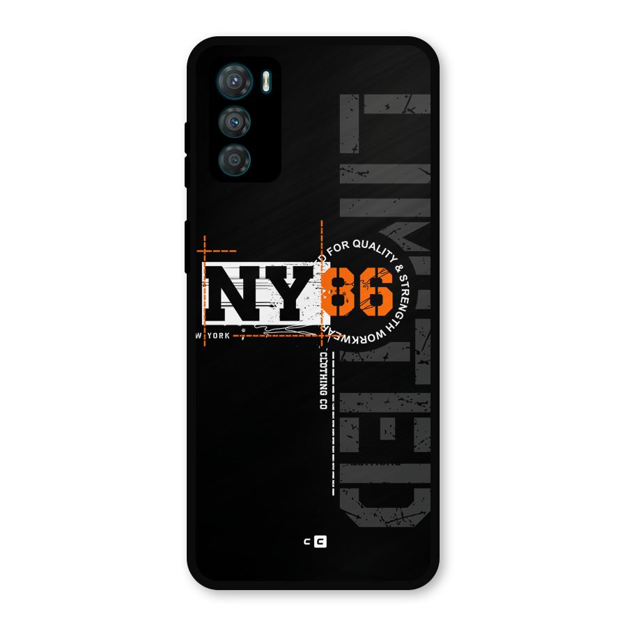 New York Limited Metal Back Case for Moto G42