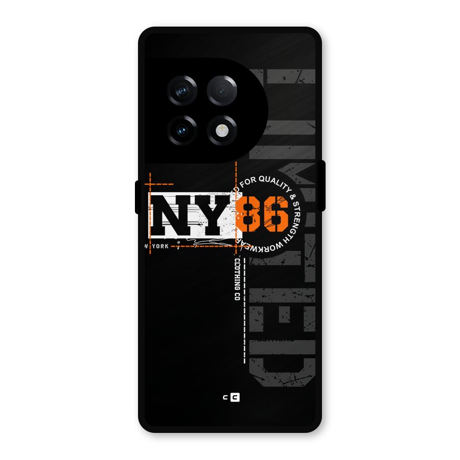 New York Limited Metal Back Case for OnePlus 11R