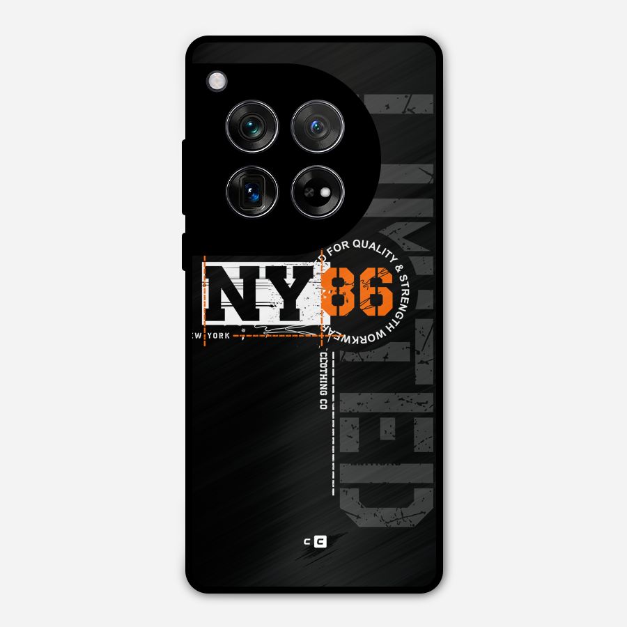 New York Limited Metal Back Case for OnePlus 12
