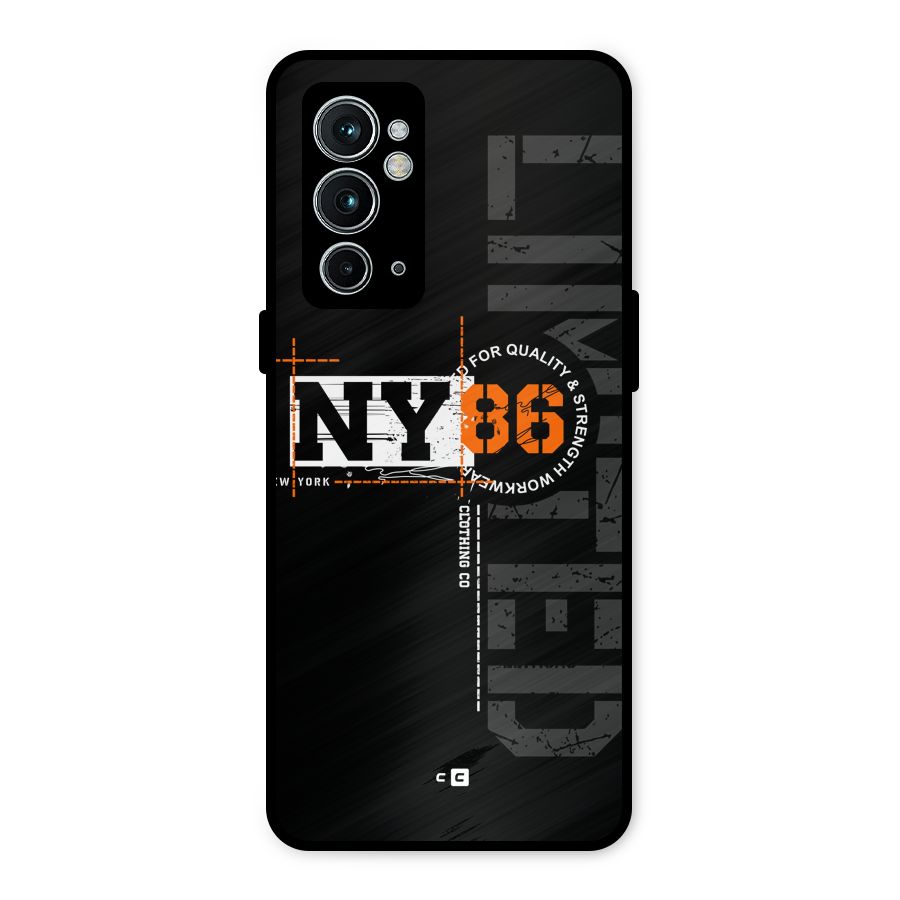 New York Limited Metal Back Case for OnePlus 9RT 5G